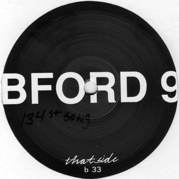 Baby Ford : BFORD 9 (2xLP, Album, Ltd)