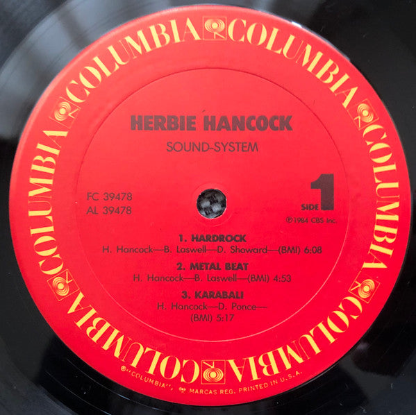 Herbie Hancock : Sound-System (LP, Album, RE)