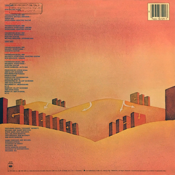 Steve Khan : Arrows (LP, Album, Promo)