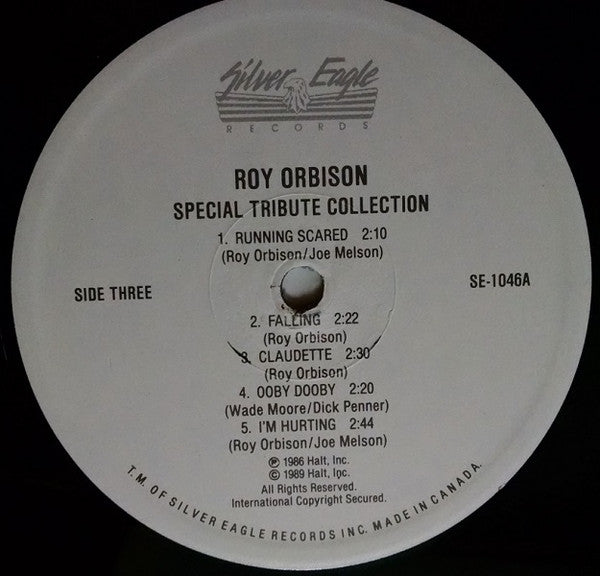 Roy Orbison : All-Time Greatest Hits (Special Tribute Collection) (2xLP, Comp)