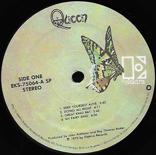 Queen : Queen (LP, Album, RP, SP)