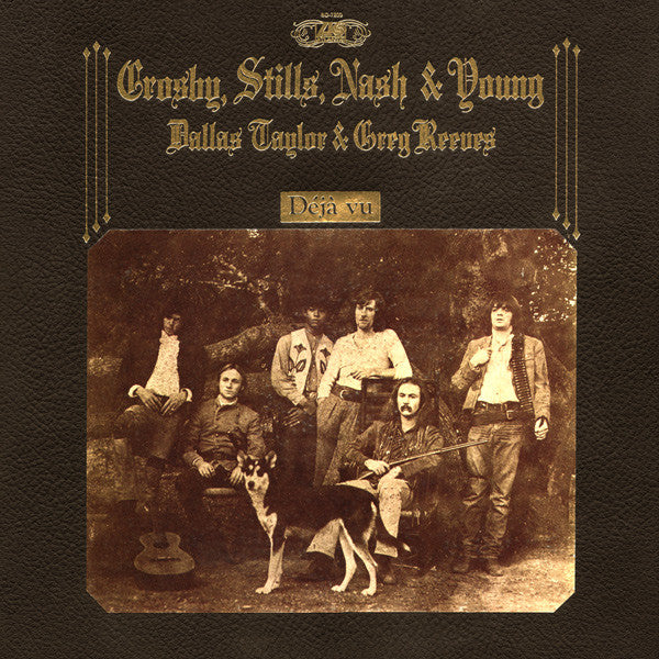 Crosby, Stills, Nash & Young : Déjà Vu (LP, Album, PR,)