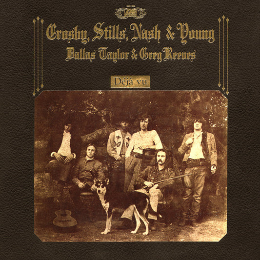 Crosby, Stills, Nash & Young : Déjà Vu (LP, Album, PR,)