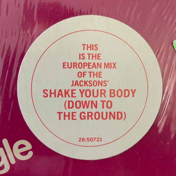 The Jacksons : Shake Your Body (Down To The Ground) (European Version) (12", Single)