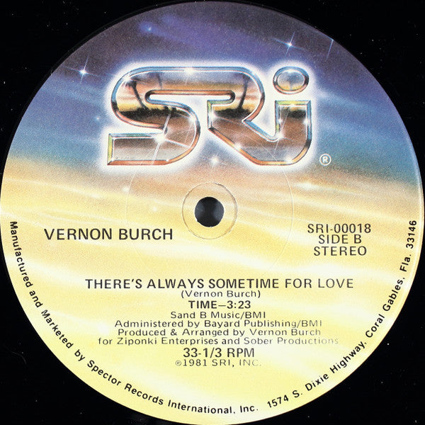Vernon Burch : Do It To Me (12")