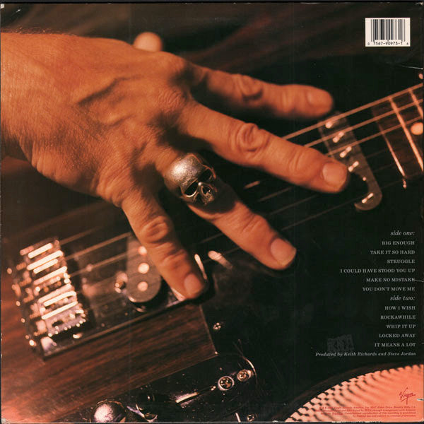 Keith Richards : Talk Is Cheap (LP, Album, SRC)