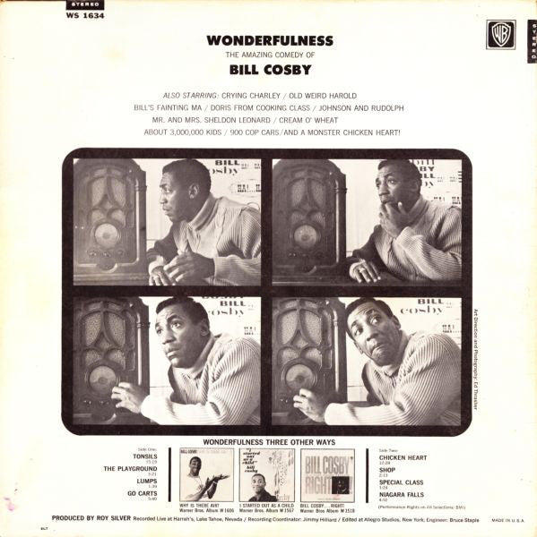 Bill Cosby : Wonderfulness (LP, Album)