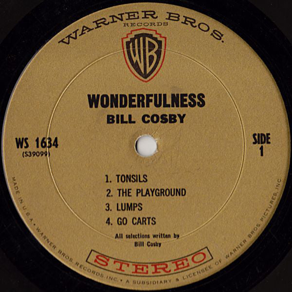 Bill Cosby : Wonderfulness (LP, Album)