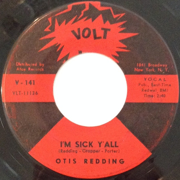 Otis Redding : Try A Little Tenderness (7", Single)
