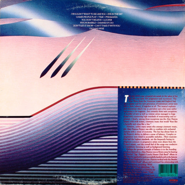 The Alan Parsons Project : Best Of The Alan Parsons Project (LP, Comp, Club, Gat)