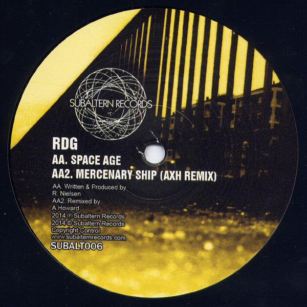 RDG (3) & Hitman* : Mercenary Ship (12")