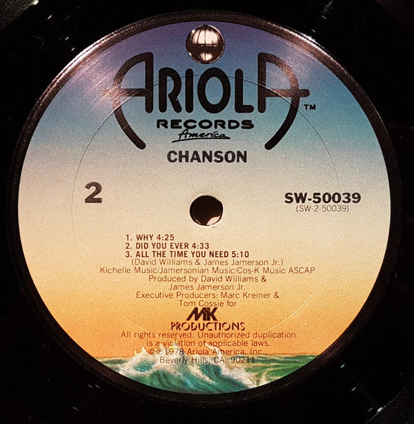 Chanson : Chanson (LP, Album, San)