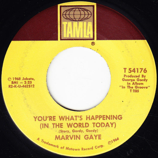 Marvin Gaye : I Heard It Through The Grapevine (7", Single)