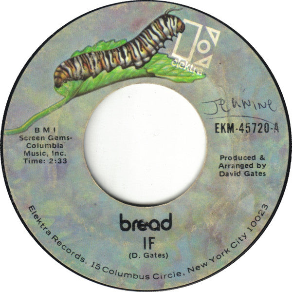 Bread : If  (7", Single, Ter)