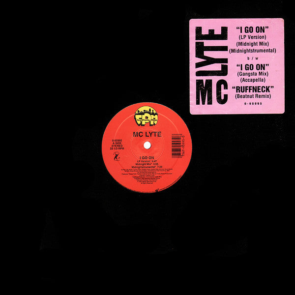 MC Lyte : I Go On (12")