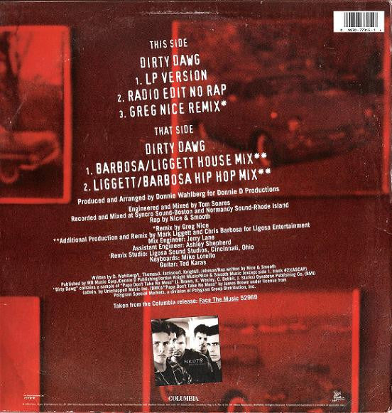 NKOTB* : Dirty Dawg (12")