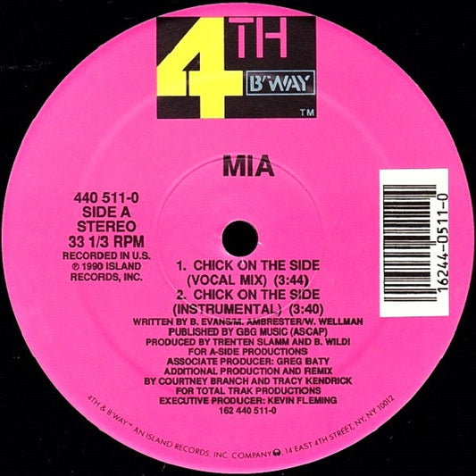 Mia (26) : Chick On The Side (12")