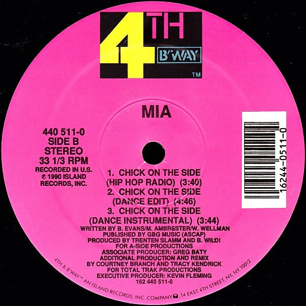 Mia (26) : Chick On The Side (12")