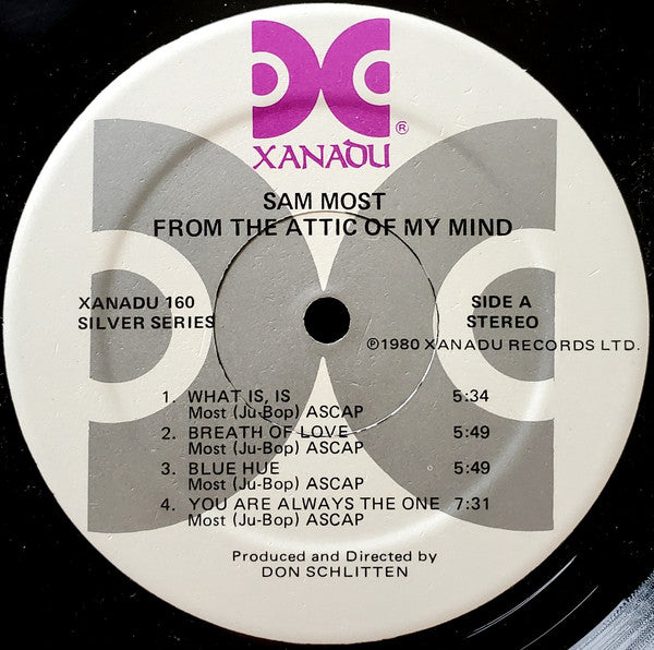 Sam Most : From The Attic Of My Mind (LP, Album)