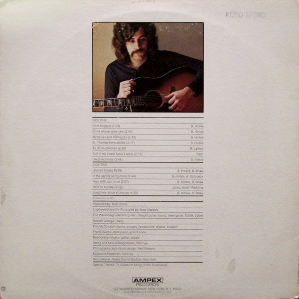 Bob Hinkle : Ollie Moggus (LP, Album, Promo)