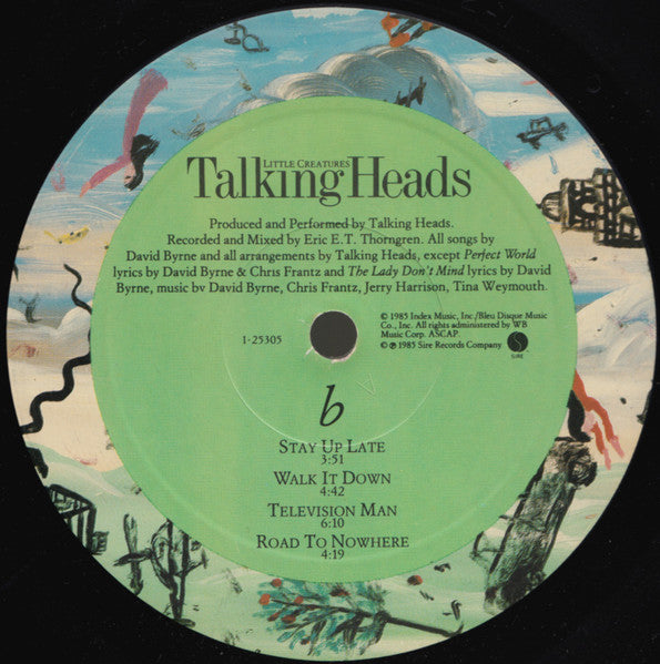 Talking Heads : Little Creatures (LP, Album, All)