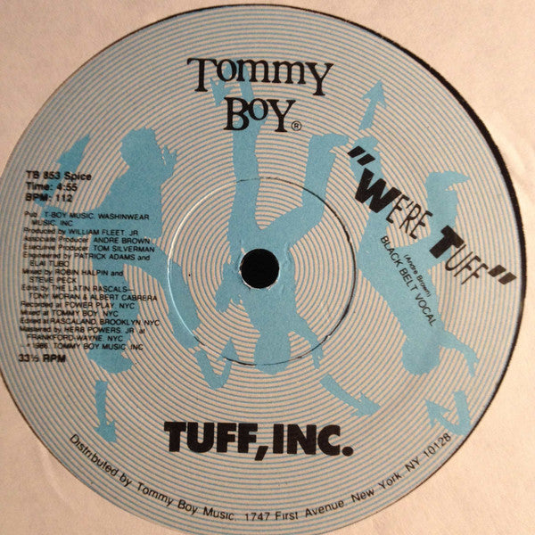 Tuff, Inc. : Golly Gee / We're Tuff  (12")