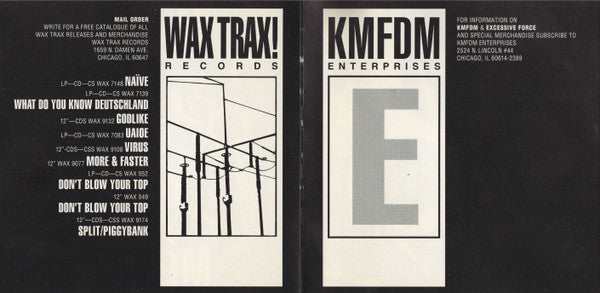 KMFDM : Money (CD, Album, RE)