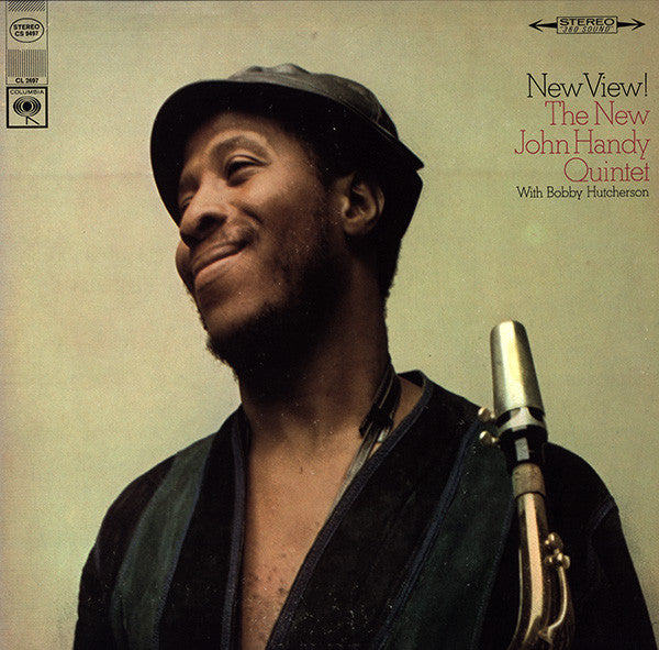 The New John Handy Quintet With Bobby Hutcherson : New View! (LP, Album, RE)