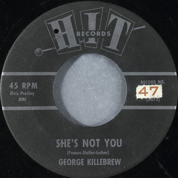 George Killebrew / Sandy Gold (2) : She's Not You / Sheila (7")