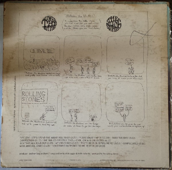 The Rolling Stones : Between The Buttons (LP, Album)