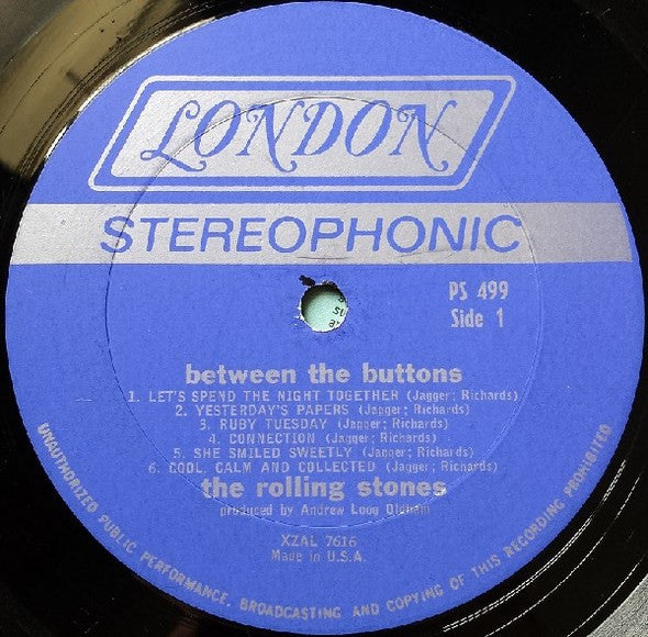 The Rolling Stones : Between The Buttons (LP, Album)