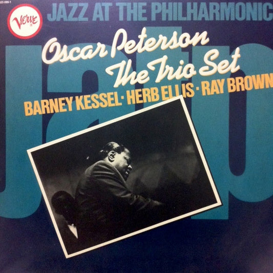 Oscar Peterson, Barney Kessel ∙ Herb Ellis ∙ Ray Brown : The Oscar Peterson Trio Set (LP, Comp, RE)