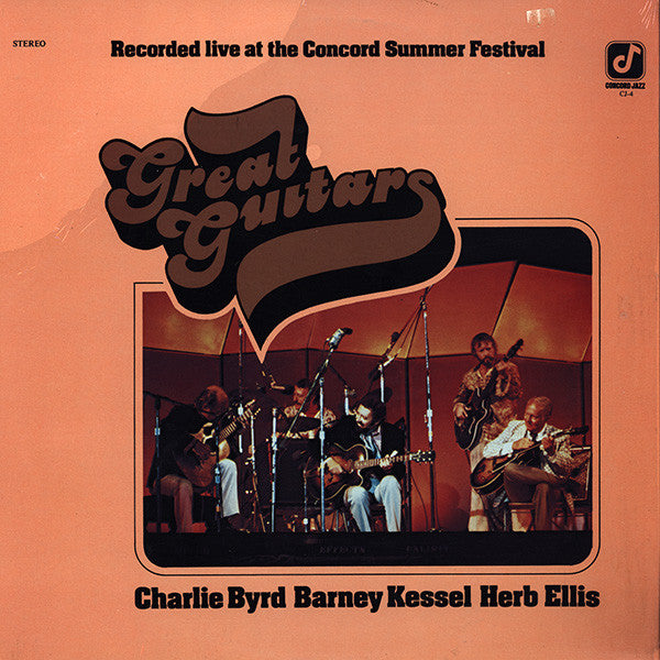 Great Guitars*, Charlie Byrd, Barney Kessel, Herb Ellis : Great Guitars (LP, Album, RP)