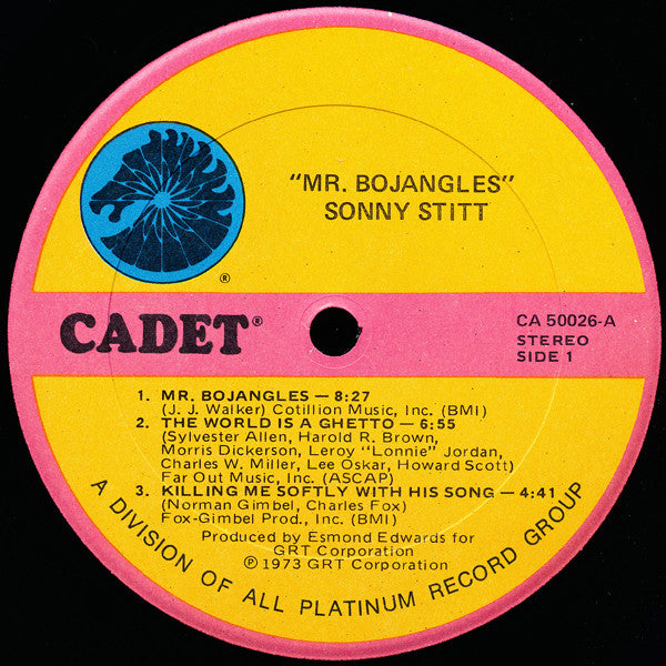Sonny Stitt : Mr. Bojangles (LP, Album)