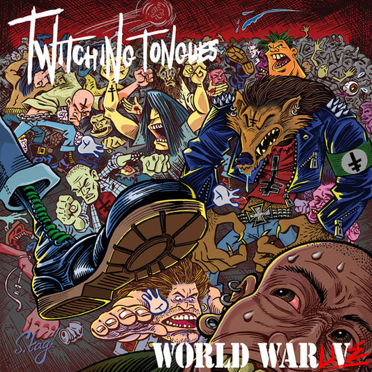 Twitching Tongues : World War Live (LP)