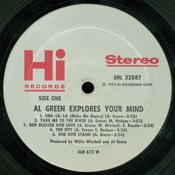 Al Green : Explores Your Mind (LP, Album, W -)