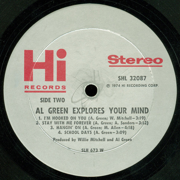 Al Green : Explores Your Mind (LP, Album, W -)