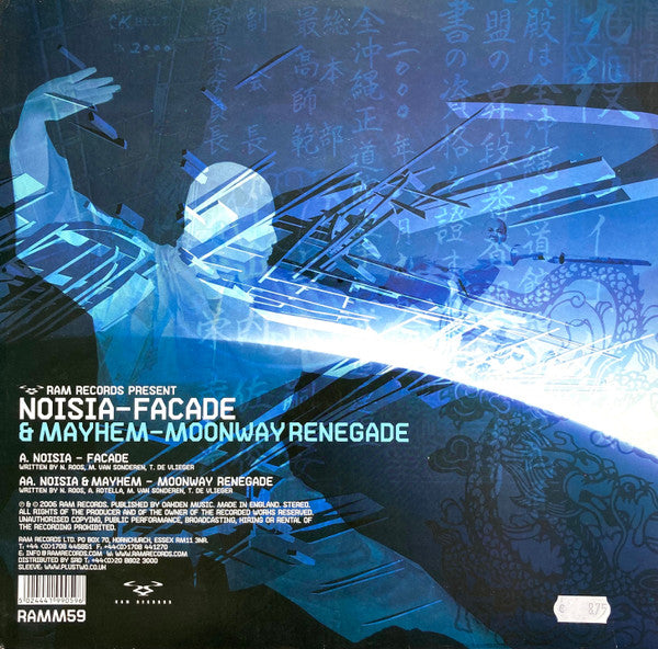 Noisia / Noisia & Mayhem (7) : Facade / Moonway Renegade (12")