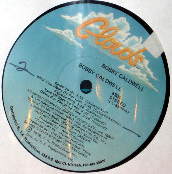 Bobby Caldwell : Bobby Caldwell (LP, Album, She)