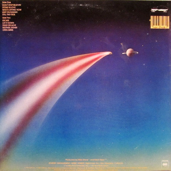 Journey : Escape (LP, Album, Car)