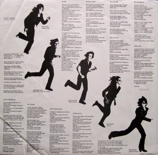 Journey : Escape (LP, Album, Car)