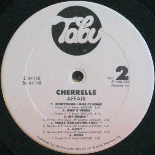 Cherrelle : Affair (LP, Album)