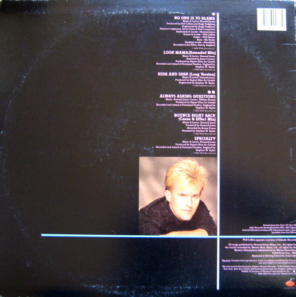 Howard Jones : Action Replay (12", EP, Spe)