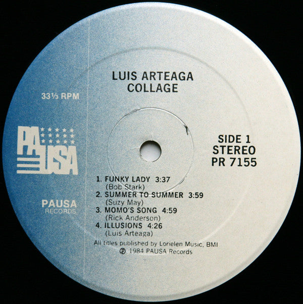 Luis Arteaga : Collage (LP, Album, PRC)