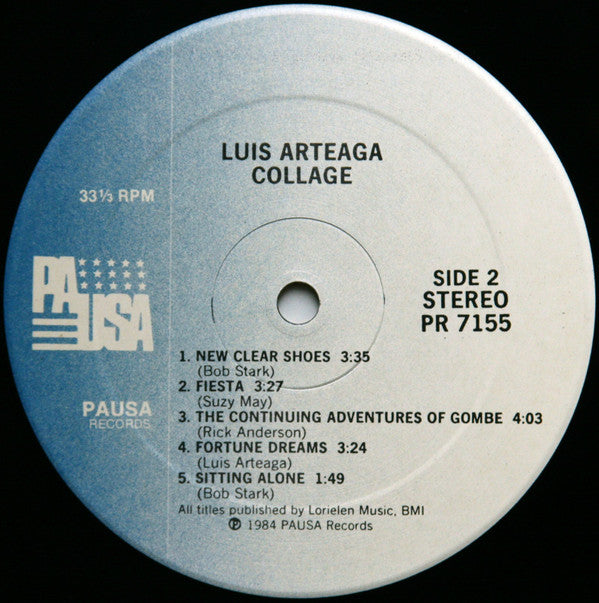 Luis Arteaga : Collage (LP, Album, PRC)