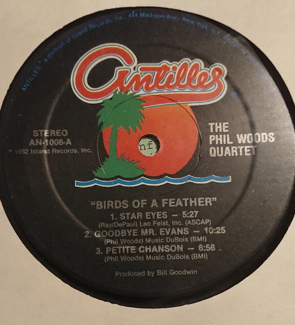 The Phil Woods Quartet : Birds Of A Feather (LP, Album)