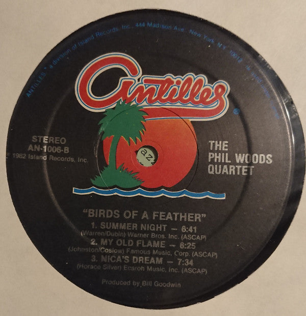 The Phil Woods Quartet : Birds Of A Feather (LP, Album)