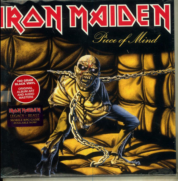 Iron Maiden : Piece Of Mind (LP, Album, RE, 180)