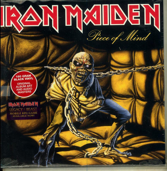Iron Maiden : Piece Of Mind (LP, Album, RE, 180)