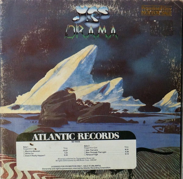 Yes : Drama (LP, Album, Spe)